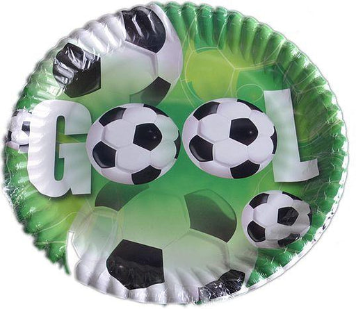 Fußball Thema Pappteller - Tortendekoshop