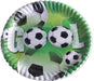 Fußball Thema Pappteller - Tortendekoshop