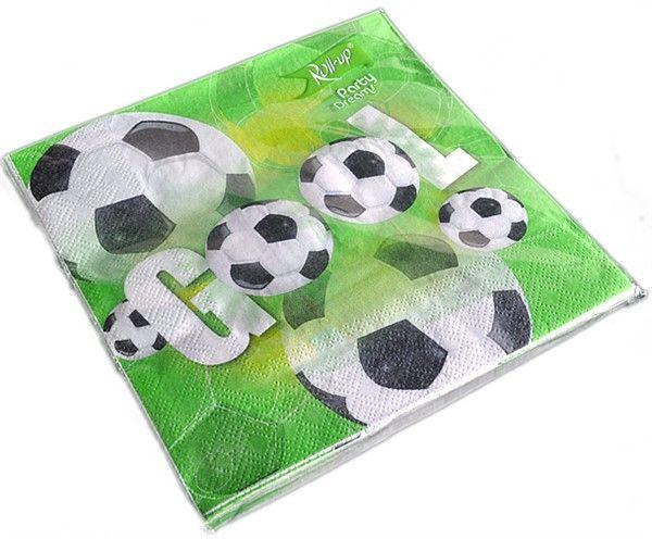 Fußball Thema Servietten - Tortendekoshop