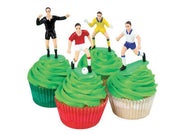 Fußball Torten Dekoration, 9er Set - Tortendekoshop