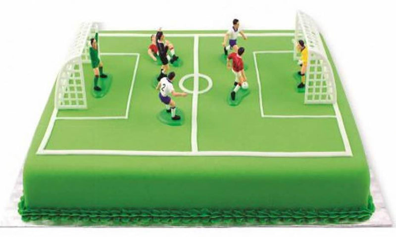 Fußball Torten Dekoration, 9er Set - Tortendekoshop