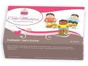 Fußballer flach Zucker, 12 Stück - Tortendekoshop