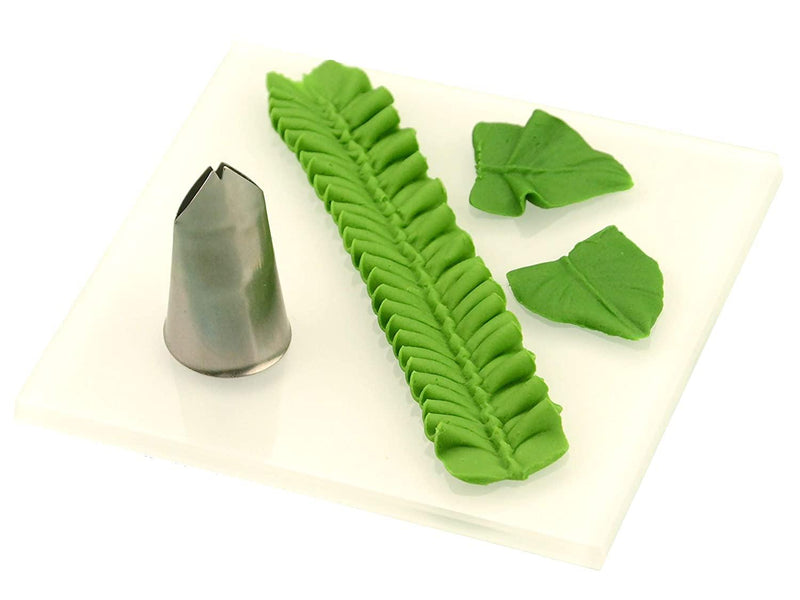 Garniertülle Blatttülle groß, 19x3mm - Tortendekoshop