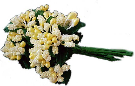 Gelb Knospe Deko Blumen - Tortendekoshop