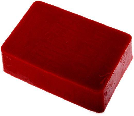Gießseife Rohseife Glycerinseife Seifen gießen, Rot, 1kg - Tortendekoshop