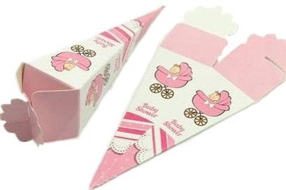 Girls Baby Shower Geschenke Zuckertüten - Tortendekoshop