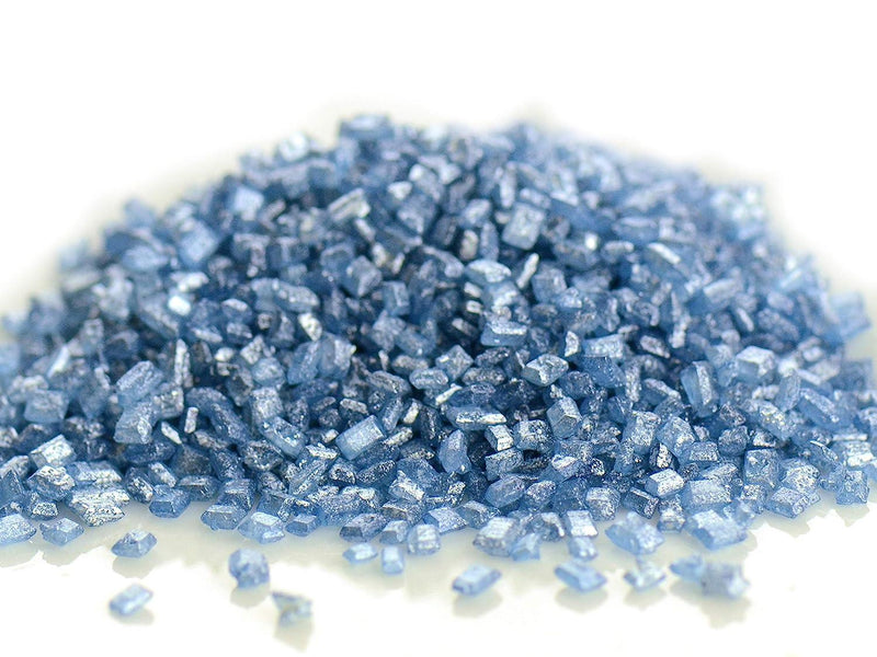 Glimmer Zucker blau, 1kg - Tortendekoshop