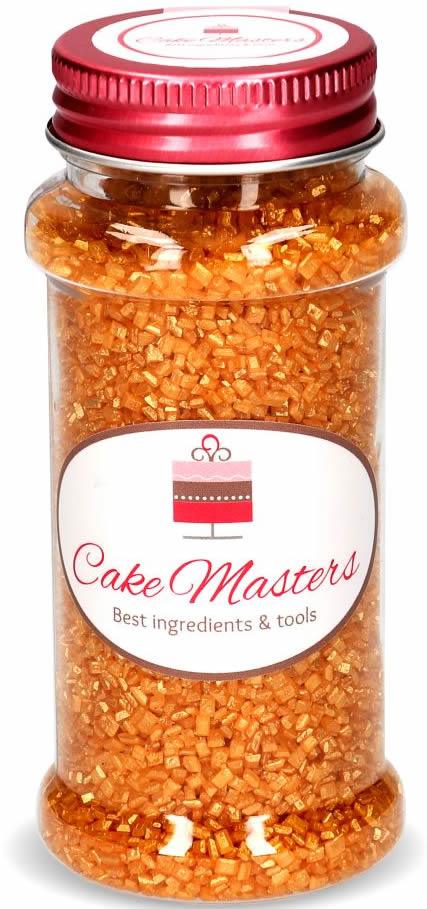 Glimmer Zucker gold, 100g - Tortendekoshop