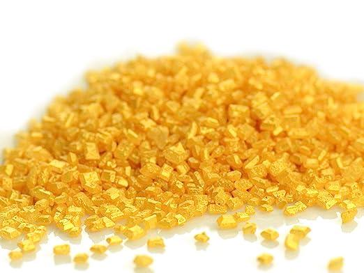 Glimmer Zucker gold, 1kg - Tortendekoshop