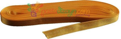 Gold Satin Schleifenband, 1cm - Tortendekoshop