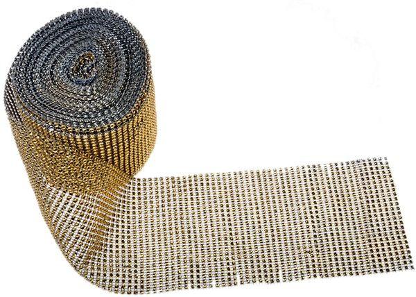 Gold Stein Bänder, 24 reien - Tortendekoshop