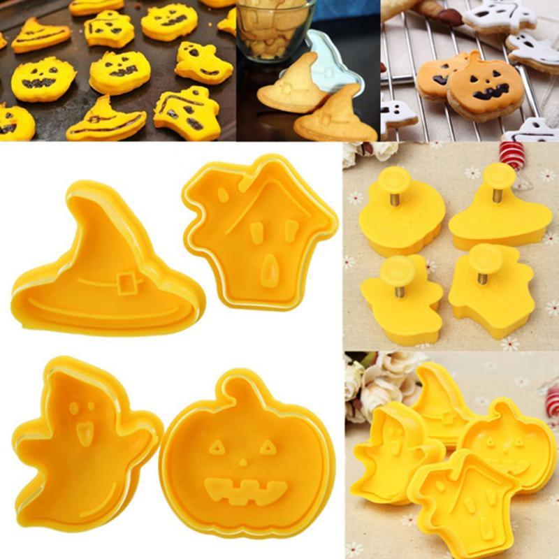Halloween Plastik Ausstecher Set - Tortendekoshop