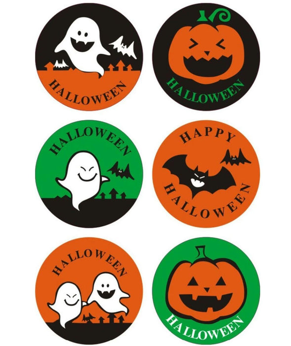 Halloween Thema - 2 Party Sticker - Tortendekoshop