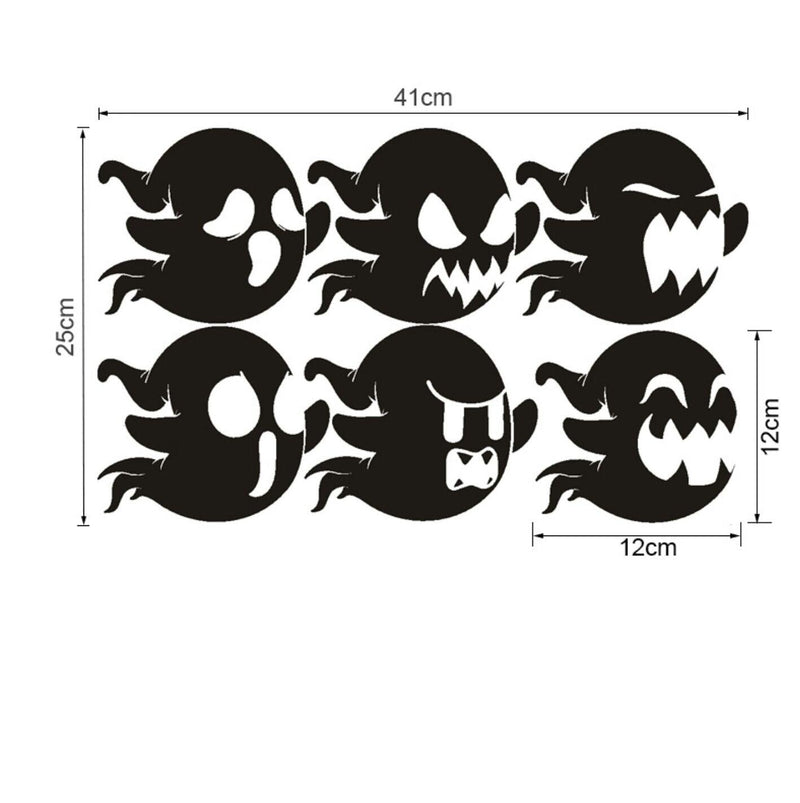 Halloween Thema Party Sticker - Tortendekoshop