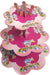 Happy Birthday Cupcake Ständer rosa - Tortendekoshop
