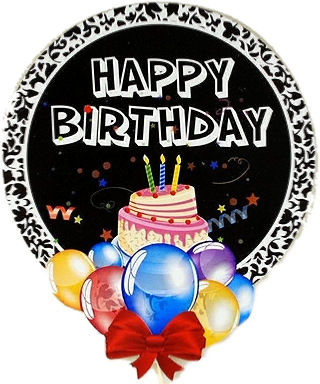 Happy Birthday Deko Sprechballon - Tortendekoshop