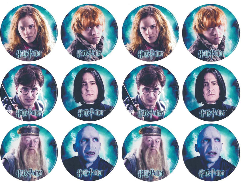 Harry Potter Cupcake, Muffinaufleger - Tortendekoshop