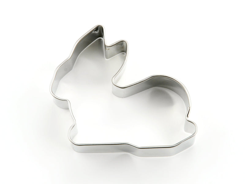 Hase Ausstechformen, Edelstahl, 6cm - Tortendekoshop