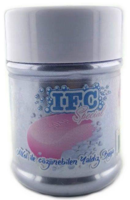 Hell lila Glanz Duftstein Pulver - Tortendekoshop