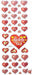 Herz Thema For You Sticker Aufkleber Sticker - Tortendekoshop