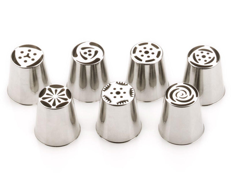 Icing Nozzles Flower Tips, 7er Set - Tortendekoshop