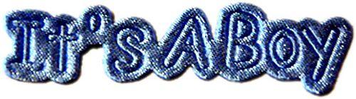 It´s a Boy Stoff Deko blau - Tortendekoshop