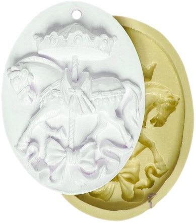 Karussell Silikonform, klein - Tortendekoshop