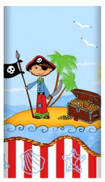 Kinder Piraten Tischdecke, Papier - Tortendekoshop