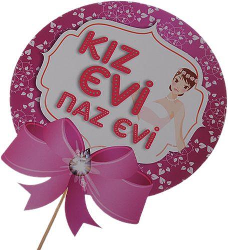 Kiz Evi Naz Evi Deko Sprechballon - Tortendekoshop