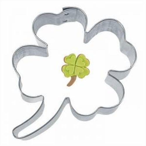 Kleeblatt Metall Keksform,7x5cm - Tortendekoshop