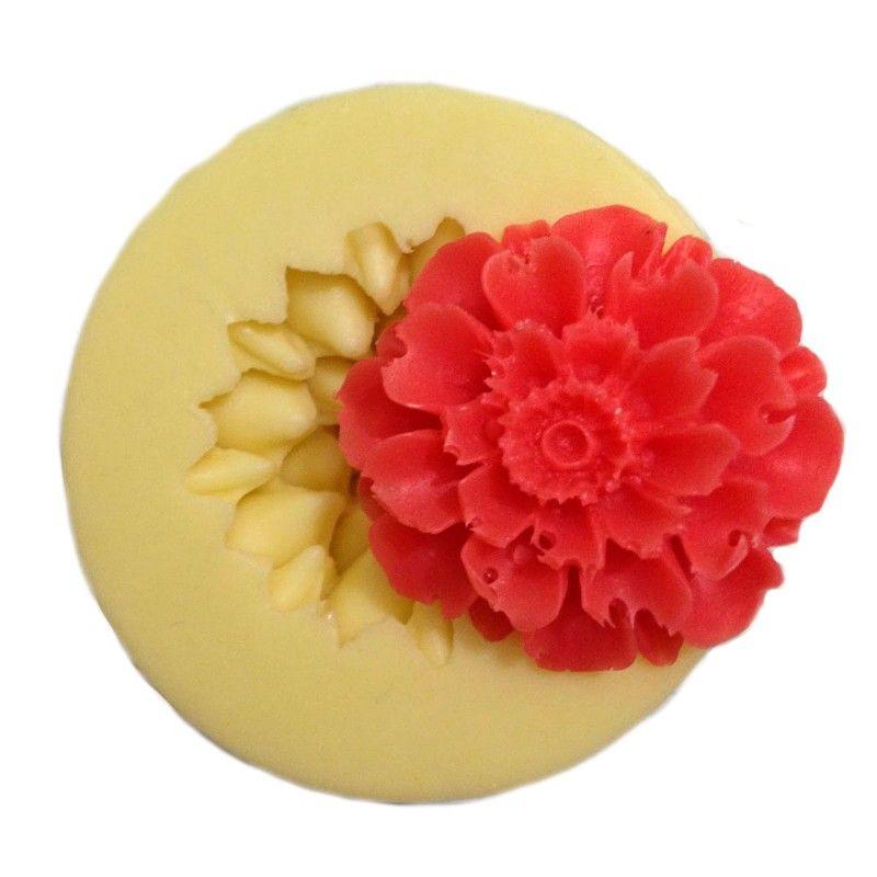 Klein Blumen Silikonform - Tortendekoshop