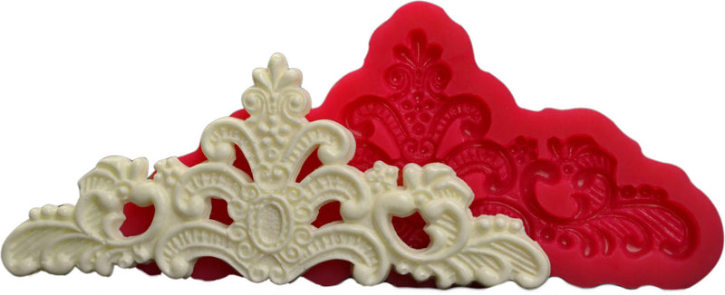 Königin Krone 3D Silikonform, gross - Tortendekoshop