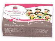 Kühe sitzend Zucker, 6 Stück - Tortendekoshop