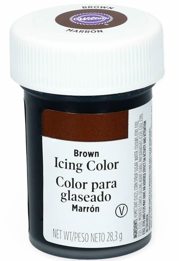 Lebensmittelfarbe Gel Brown, 28g - Tortendekoshop