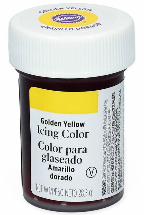 Lebensmittelfarbe Gel Golden Yellow, 28g - Tortendekoshop