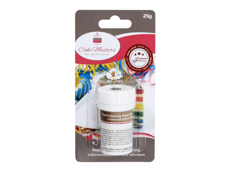 Lebensmittelfarbe Paste ivory, 25g - Tortendekoshop