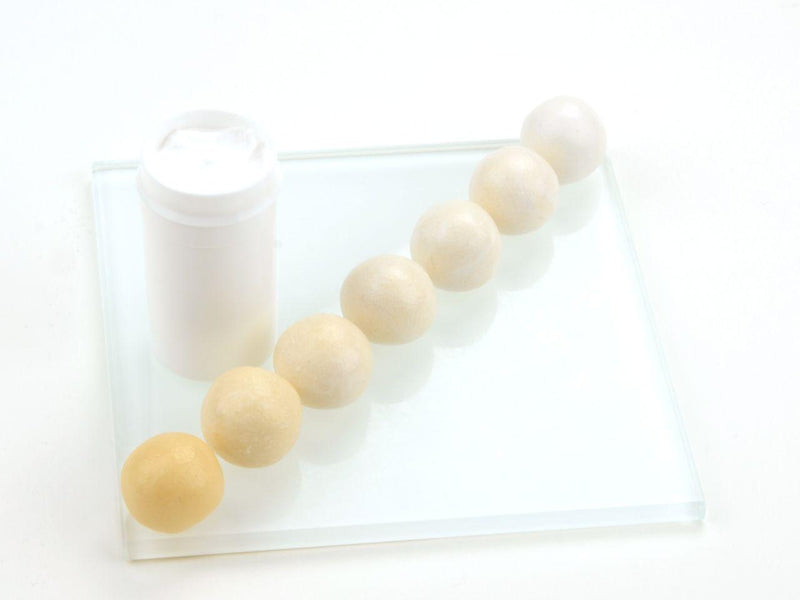 Lebensmittelfarbe Paste perlweiß, 25g - Tortendekoshop