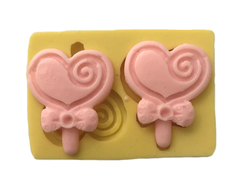 Lollipop Silikonform, 2er - Tortendekoshop