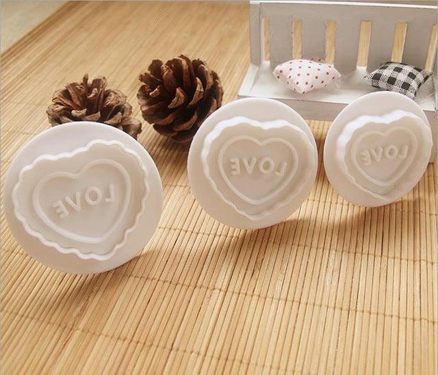 Love mit Herz Ausstecher Set - Tortendekoshop