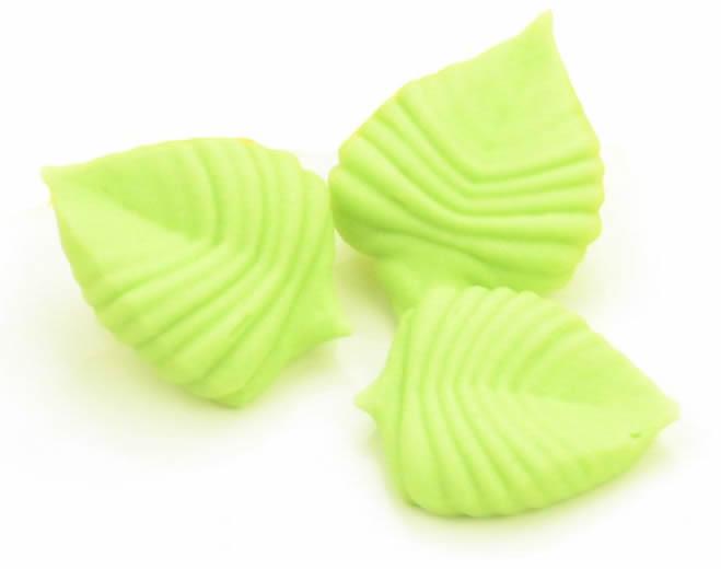Marzipan Blätter, 23mm, 10 Stück - Tortendekoshop