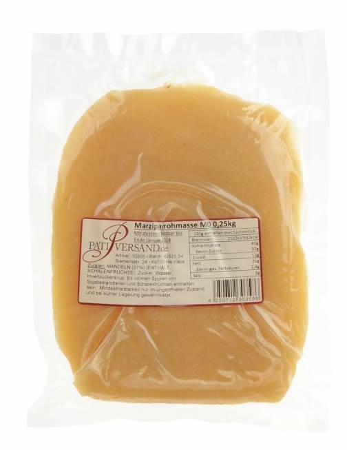 Marzipanrohmasse M0, 250g - Tortendekoshop