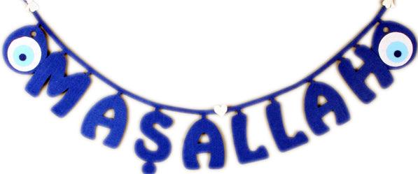 Masallah Banner aus Filz - Tortendekoshop