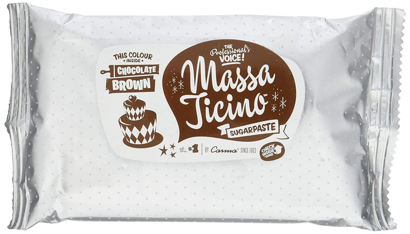 Massa Ticino Tropic braun, 250g - Tortendekoshop
