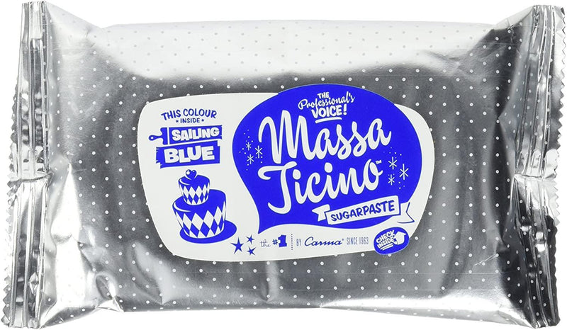 Massa Ticino Tropic blau, 250g - Tortendekoshop