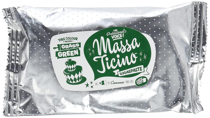 Massa Ticino Tropic grün, 250g - Tortendekoshop