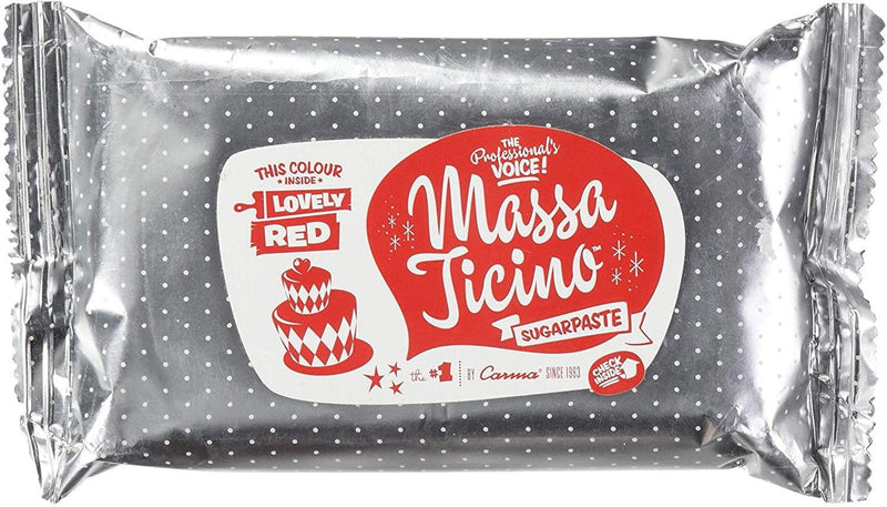 Massa Ticino Tropic rot, 250g - Tortendekoshop