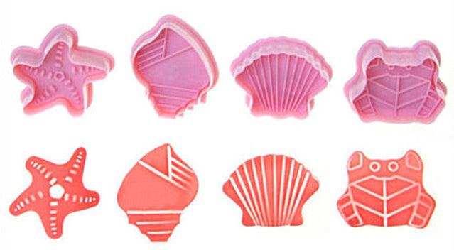 Meer Thema Ausstecher Set - Tortendekoshop