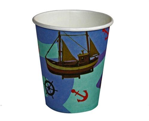Meer Thema Party Pappbecher - Tortendekoshop