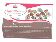 Meerestiere Dekoraufleger, 10 Stück - Tortendekoshop
