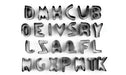 Metall Buchstaben,2x2cm,Set - Tortendekoshop